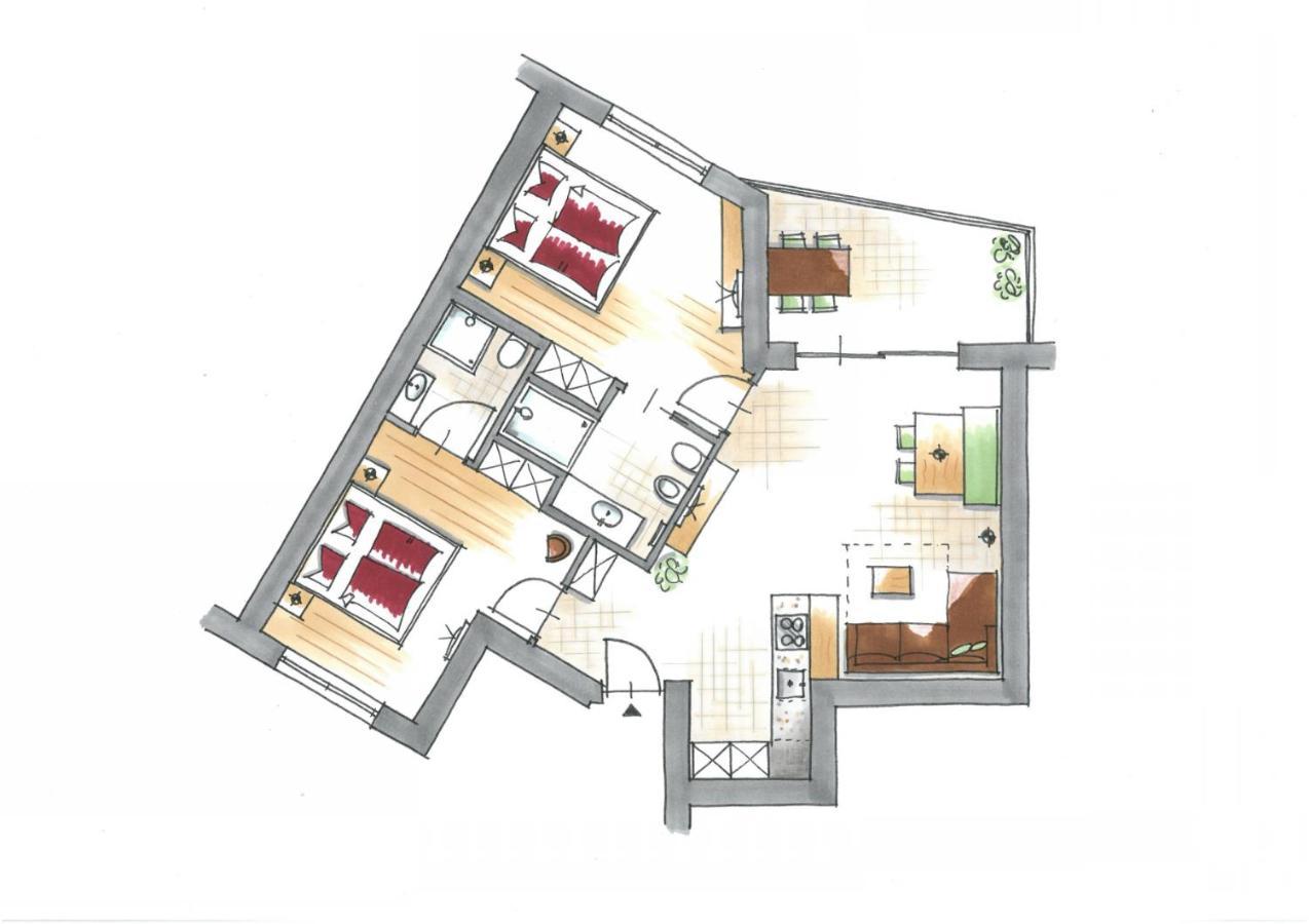 Apartamento Nofnerhof Appiano Sulla Strada Del Vino Exterior foto